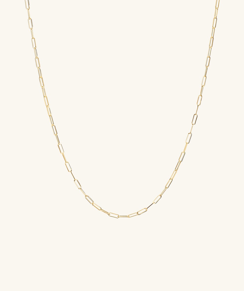 Mejuri Boyfriend Bold Chain Necklace - 14k Yellow Gold