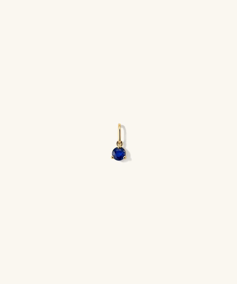 Mejuri Birthstone Charm - 14k Yellow Gold