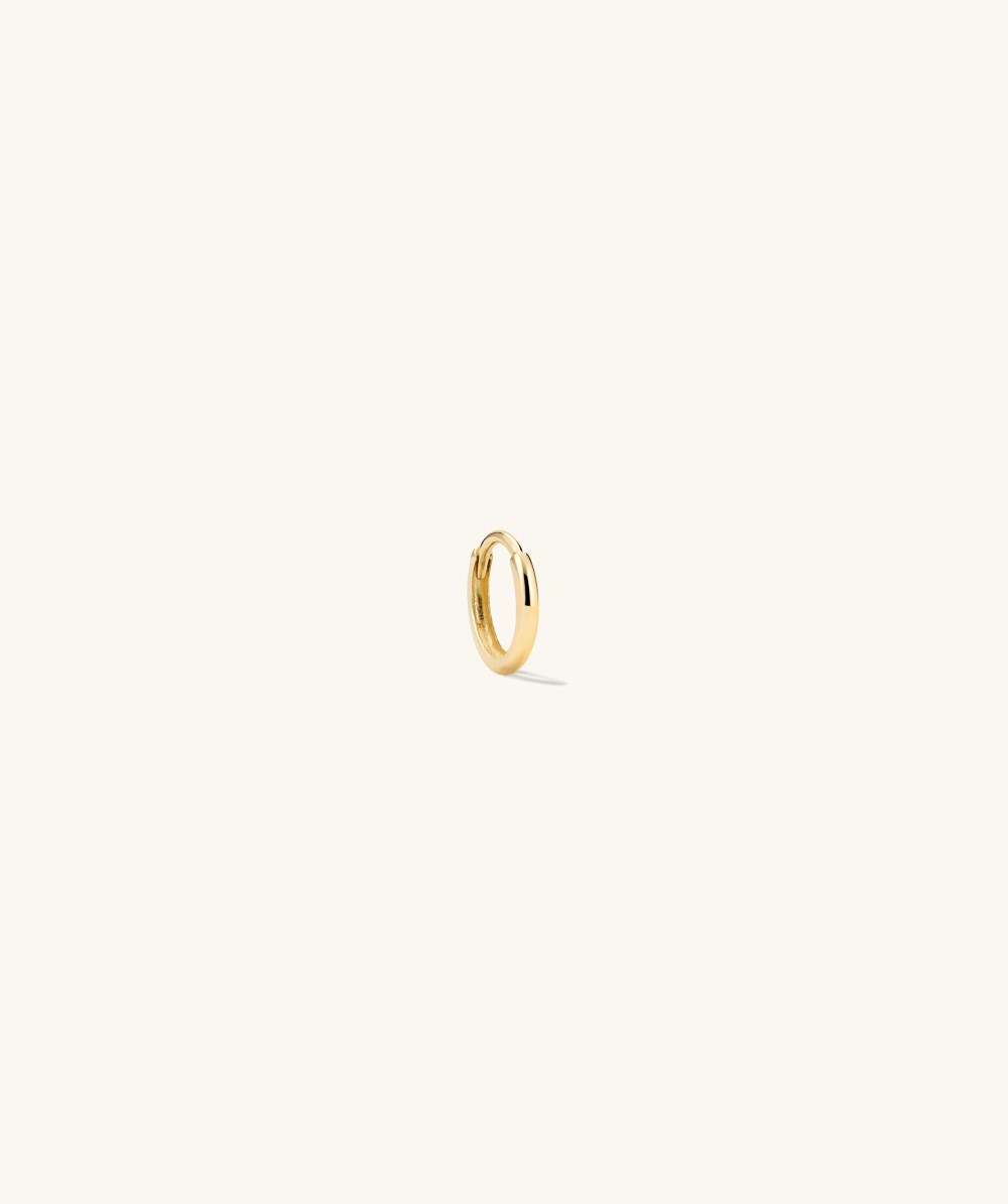 Mejuri Mini Hoop - 14k Yellow Gold